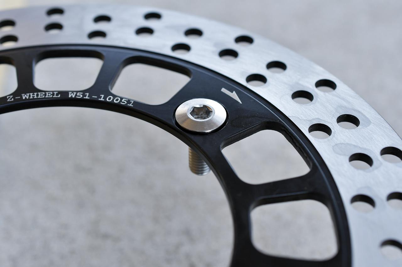 画像6: Z-Wheelから新登場のハンターカブ用ディスクローターをチタンボルトで取り付けてみる〈若林浩志のスーパー・カブカブ・ダイアリーズ Vol.369〉