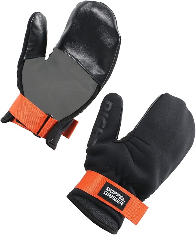 画像: ▶▶▶Amazonはこちら｜価格をチェック ドッペルギャンガー ライダーズ オーバーミトン DGL619-BK