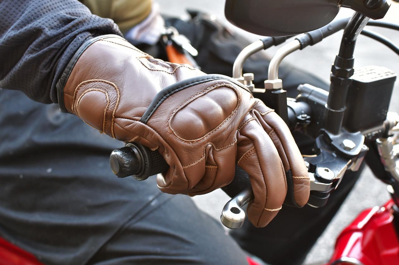 画像1: DG-029 カウレザーショートプロテクターグローブ