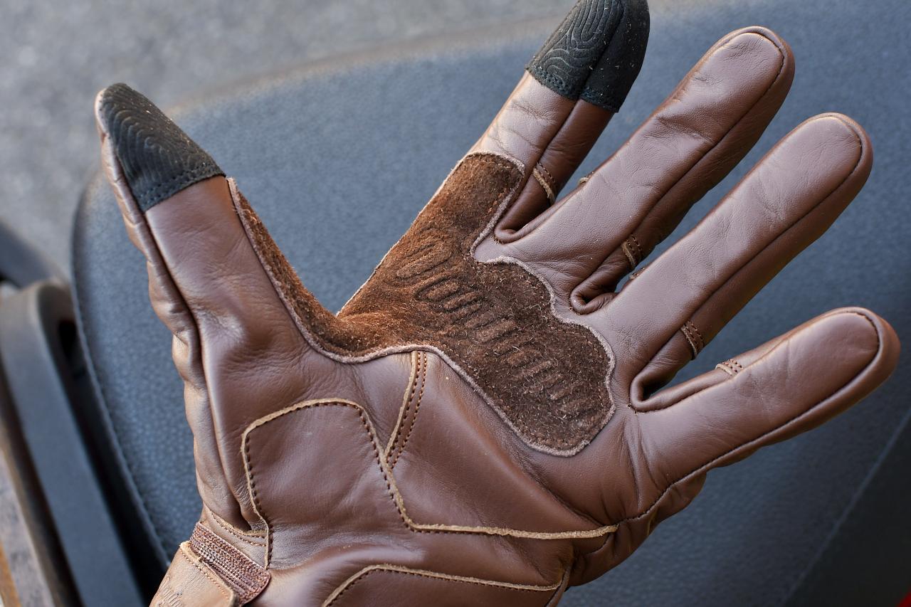 画像3: DG-029 カウレザーショートプロテクターグローブ