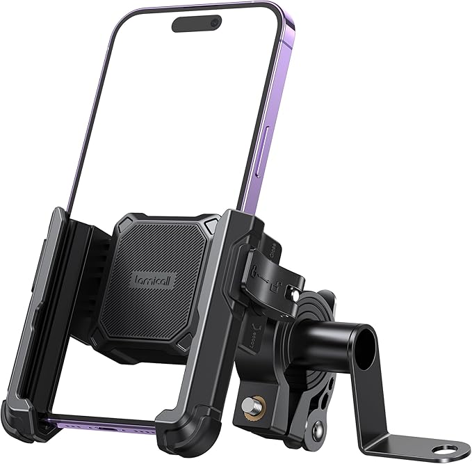 画像: ▶▶▶Amazonはこちら｜価格をチェック ラミコール バイクスマホホルダー クイック取付 amzn.to