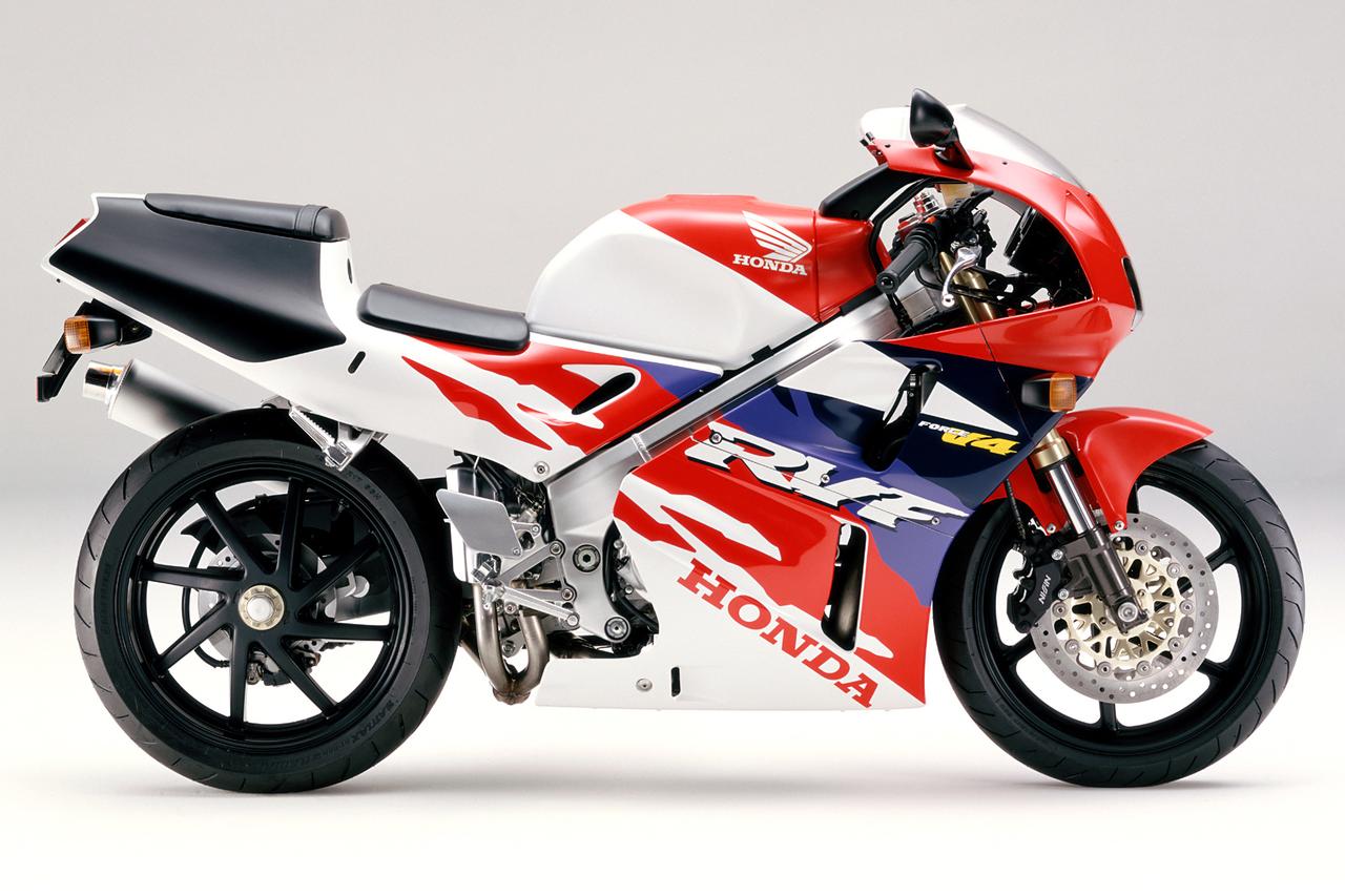 画像: Honda RVF 当時価格（税別）：78万円（北海道は17000円高、沖縄は9000円高。その他一部地域を除く）