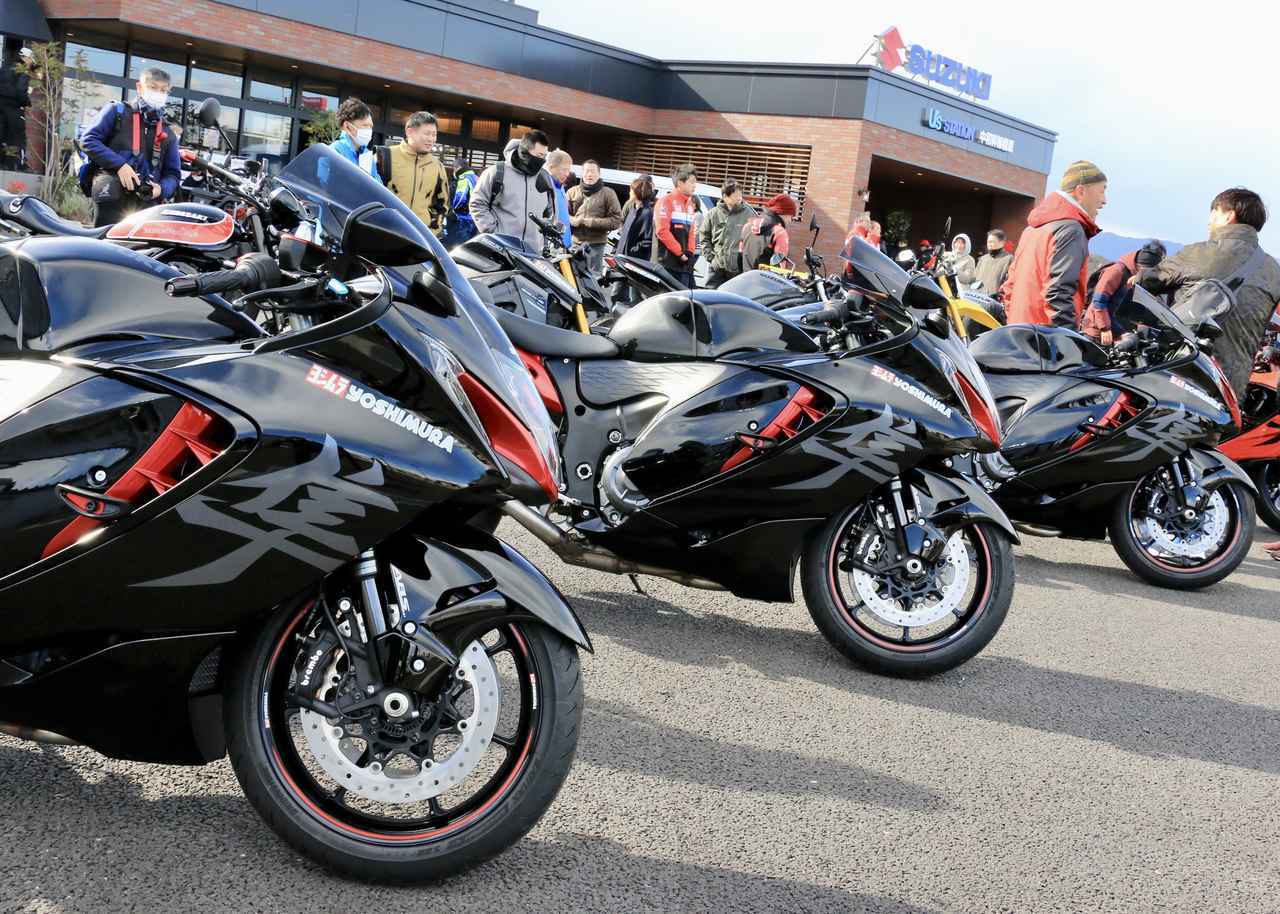 画像21: ヨシムラGSX-R750 #604コンプリートマシン納車セレモニー＆関西初となるヨシムラツーリングブレイクタイムが開催！