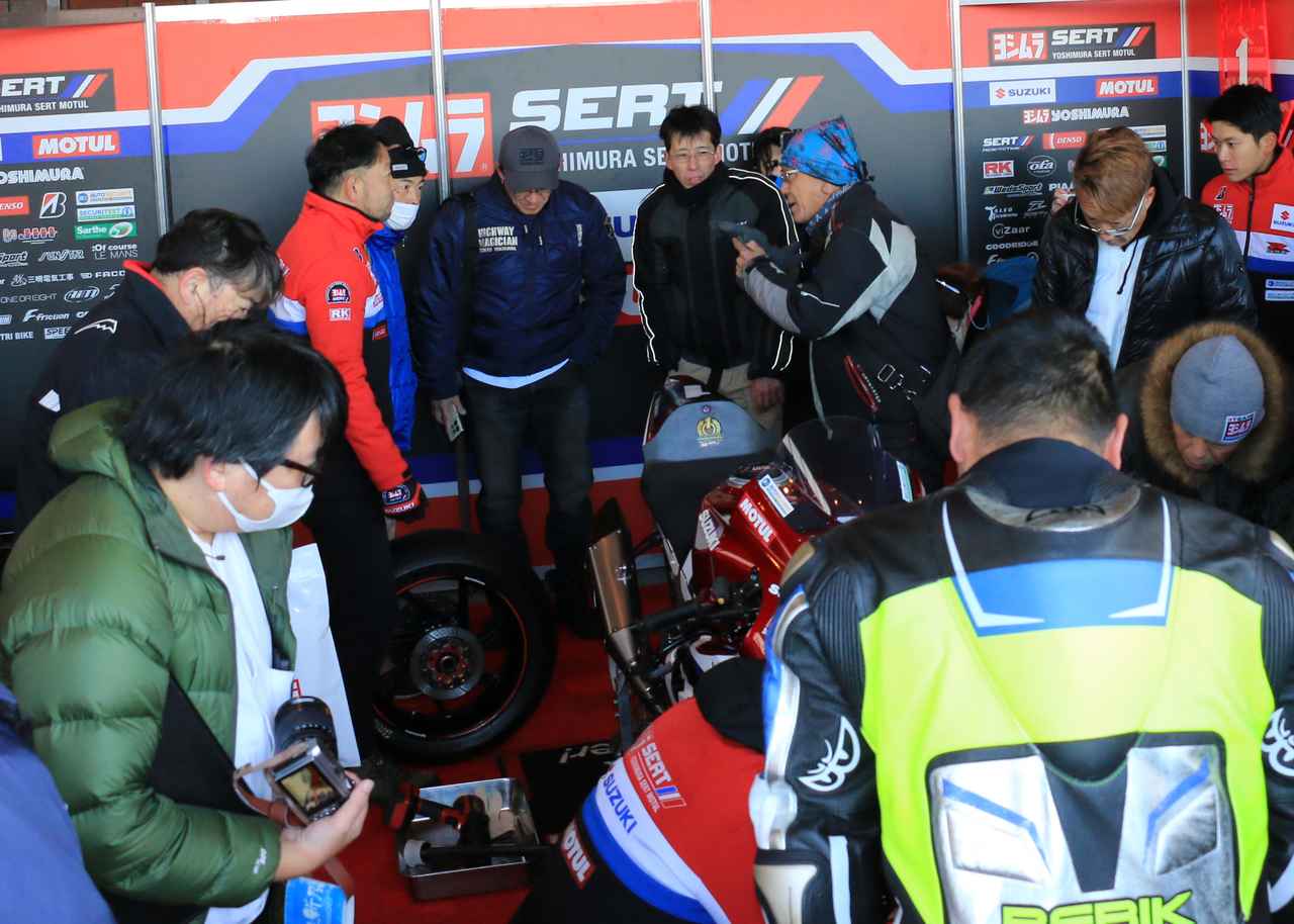 画像8: ヨシムラGSX-R750 #604コンプリートマシン納車セレモニー＆関西初となるヨシムラツーリングブレイクタイムが開催！