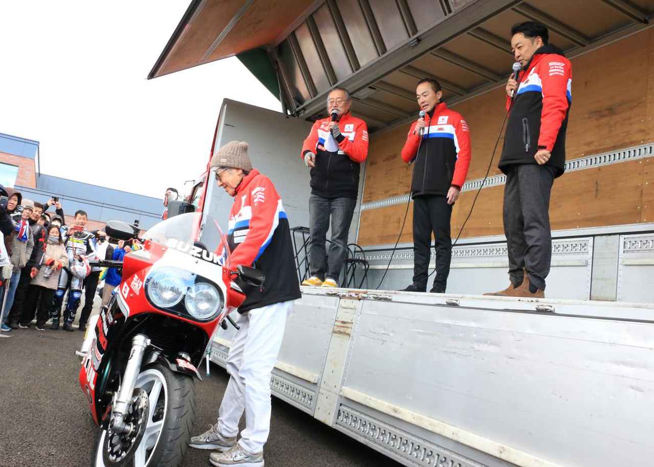 画像4: ヨシムラGSX-R750 #604コンプリートマシン納車セレモニー＆関西初となるヨシムラツーリングブレイクタイムが開催！