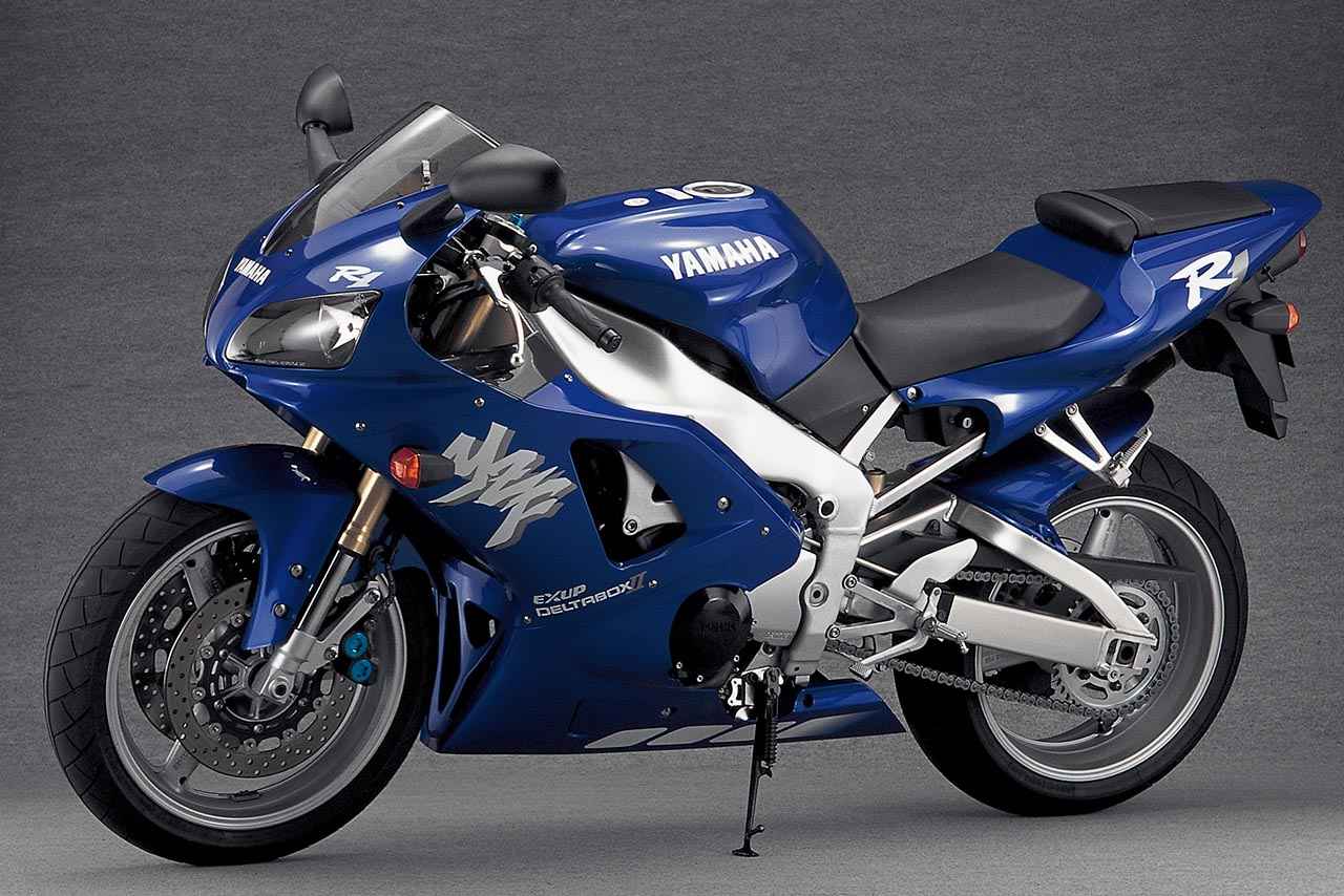 画像1: ヤマハ「YZF-R1」（1998年）コンセプトは“ツイスティロード最速”、すべて白紙の状態からスタートした