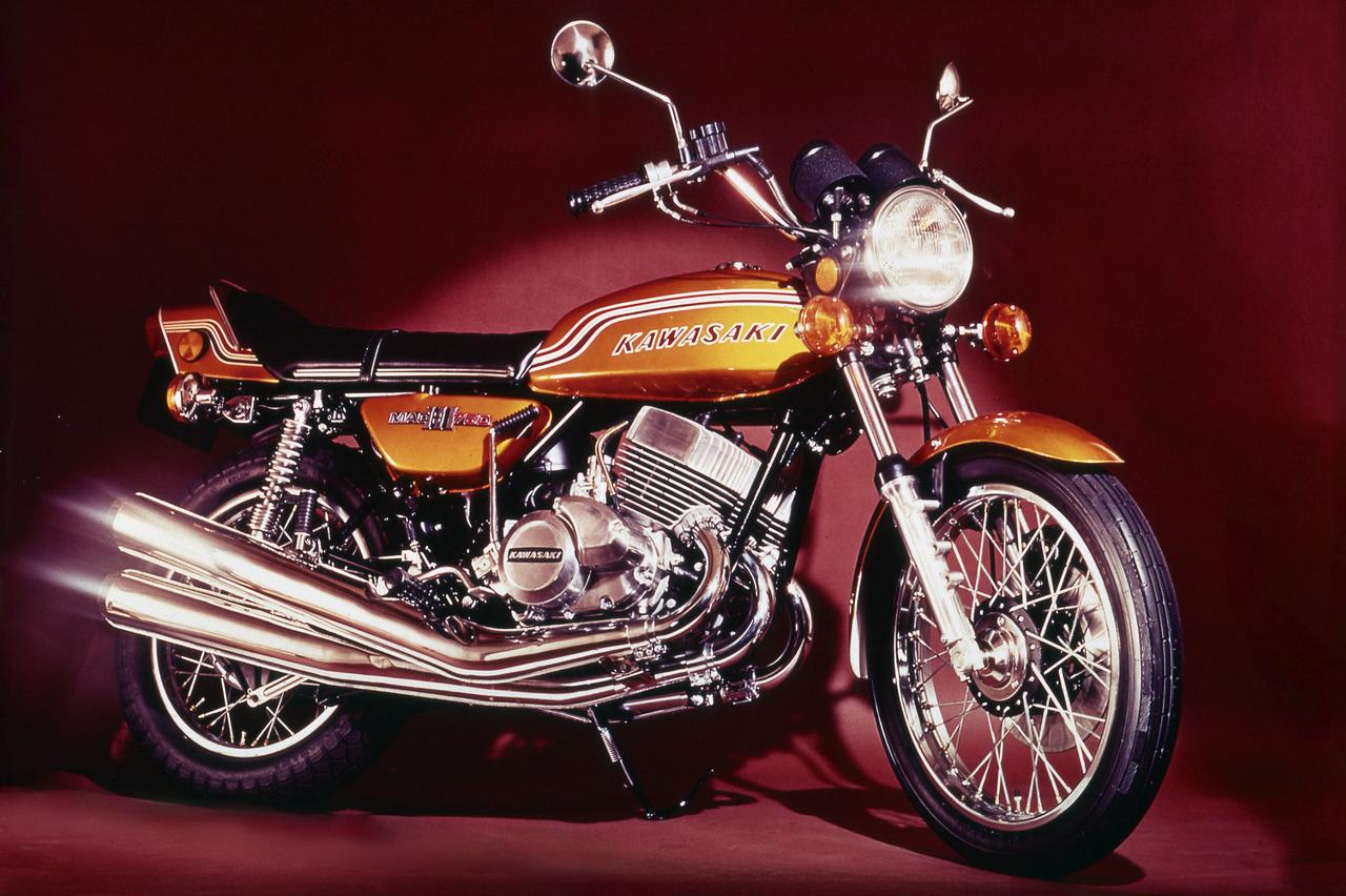画像: KAWASAKI 750SS MACH IV 1971年