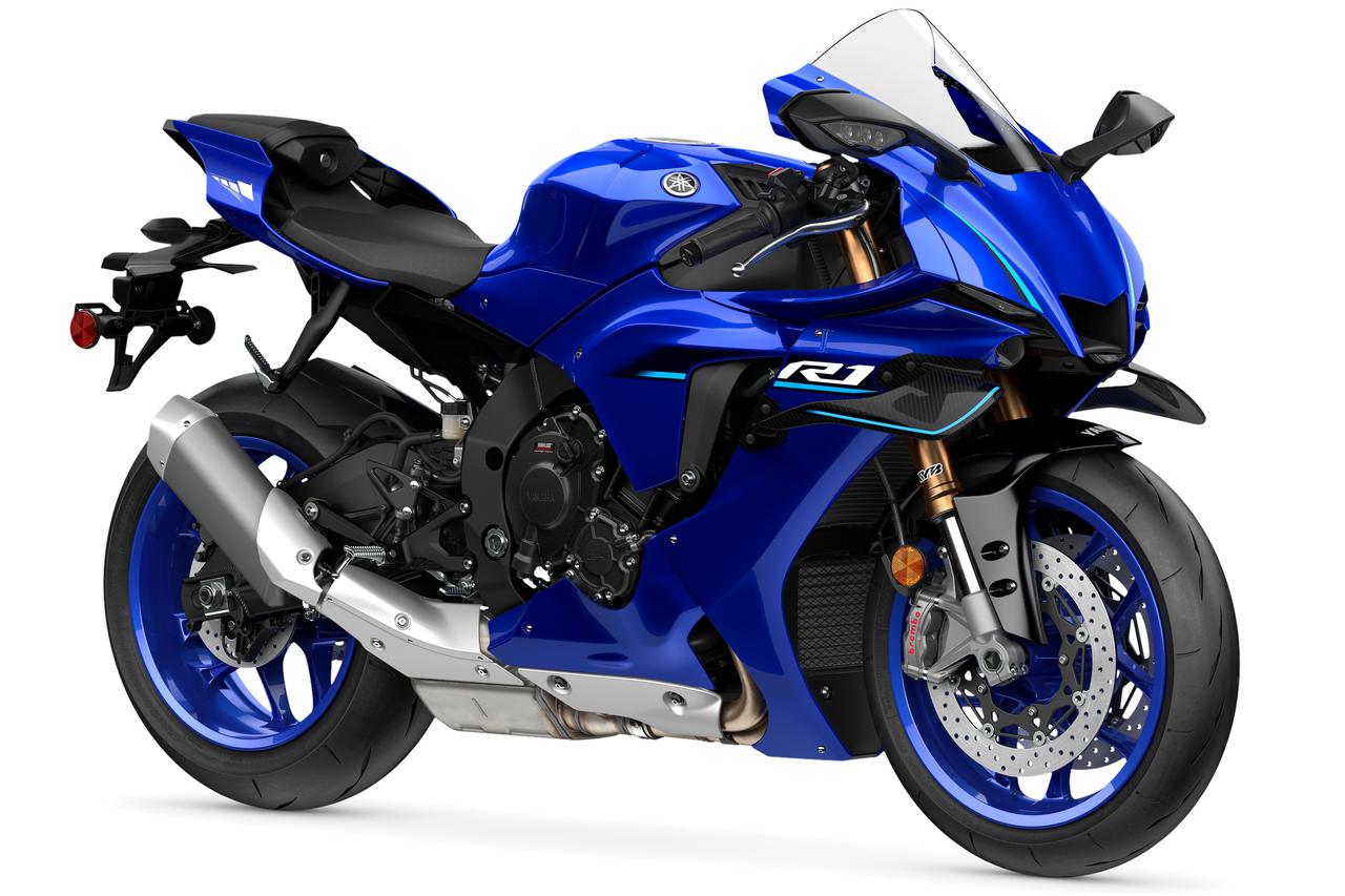 画像1: ディープパープリッシュブルーメタリックC（ブルー）／YZF-R1 ABS