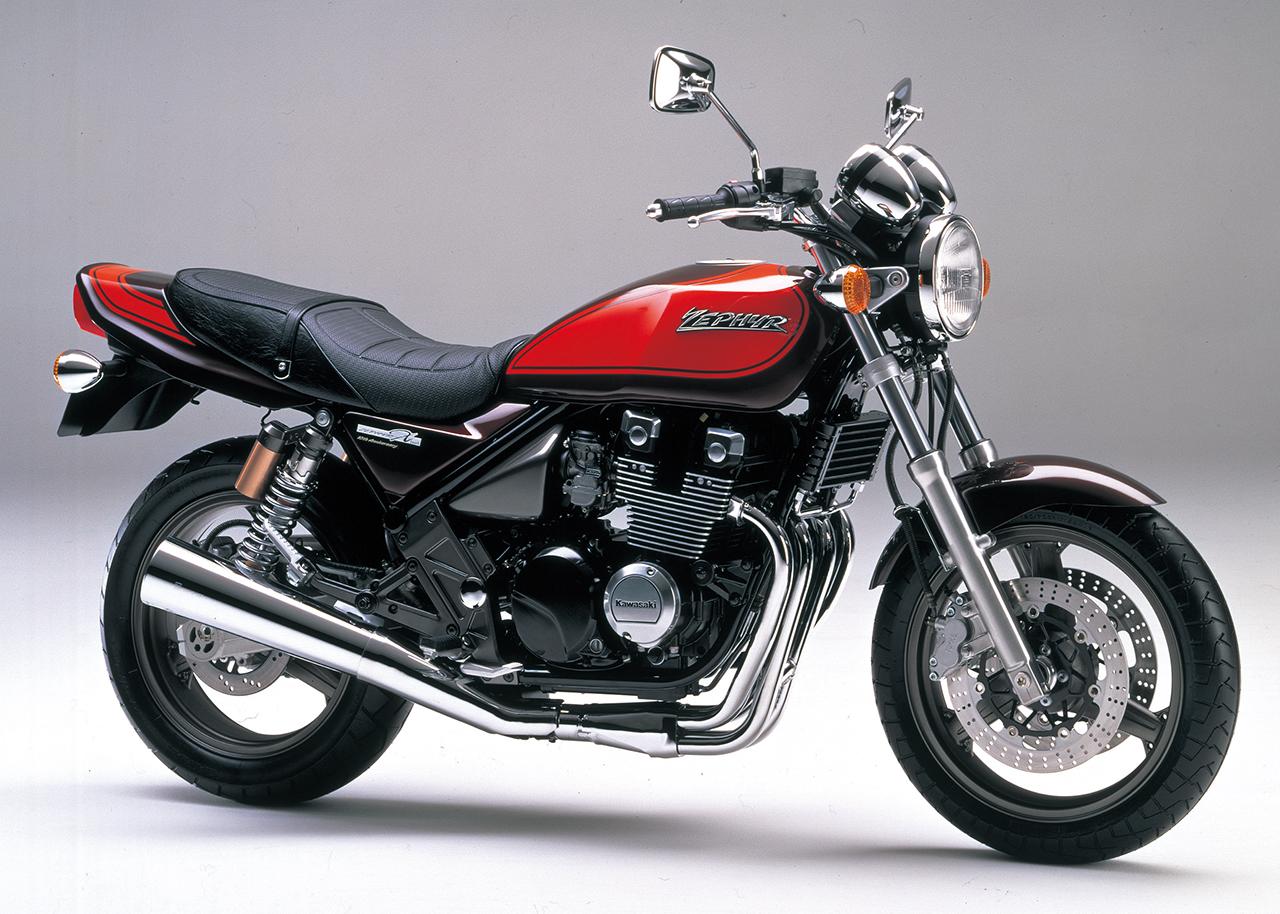 画像: KAWASAKI ZEPHYR χ 1999年 価格：58万円（当時）