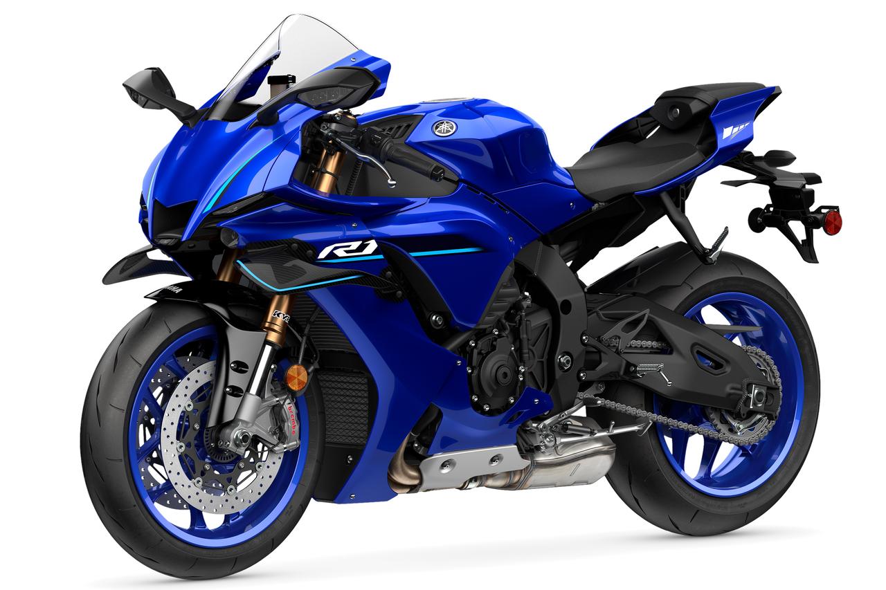 画像: YAMAHA YZF-R1 ABS 2026年モデル 総排気量：997cc エンジン形式：水冷ストDOHC4バルブ並列4気筒 シート高：855mm 車両重量：201kg 発売日：2026年4月17日（金） 税込価格：253万円
