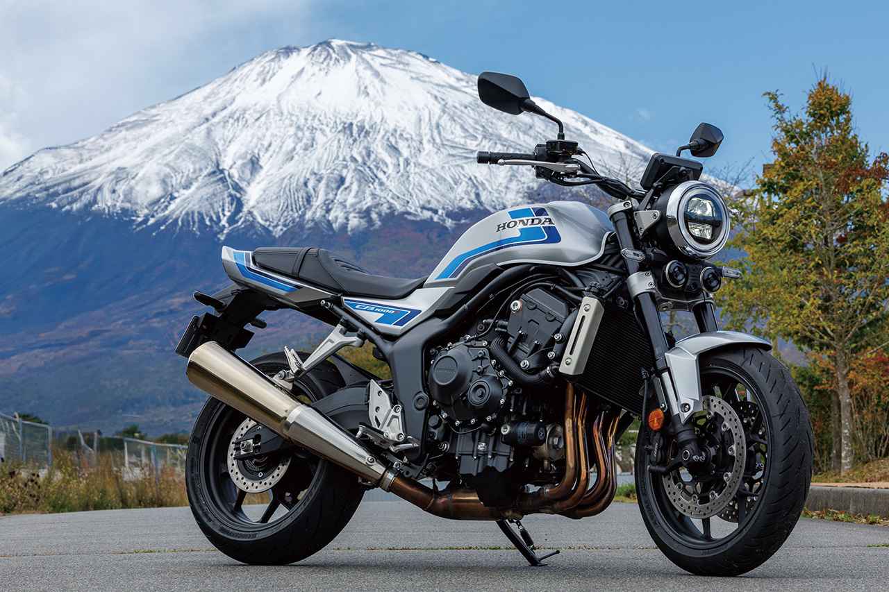 画像: Honda CB1000F 総排気量：999cc エンジン形式：水冷4ストDOHC4バルブ並列4気筒 シート高：795mm 車両重量：214kg 発売日：2025年11月14日 税込価格：139万7000円