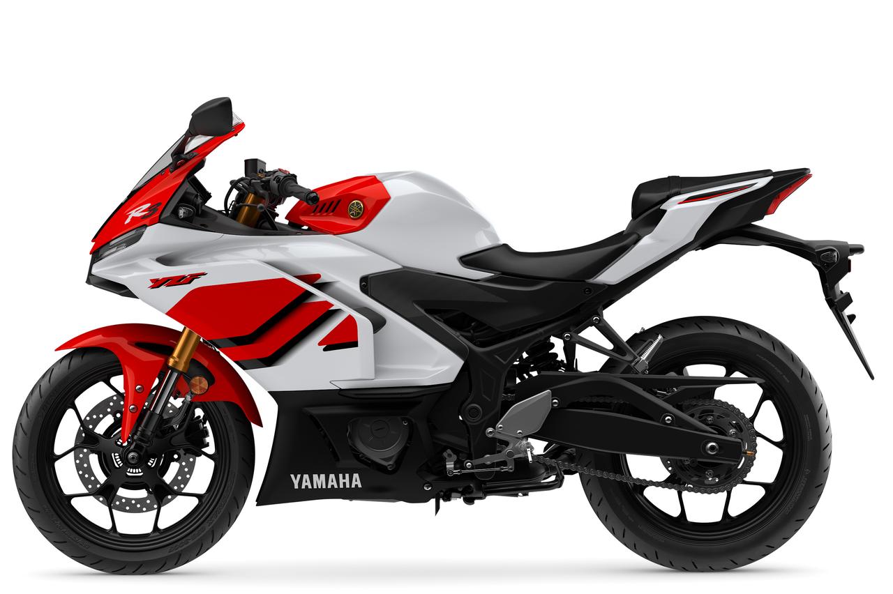 画像 : 2番目の画像 - 【写真4枚】ヤマハ「YZF-R3 70th Anniversary Edition」 - webオートバイ