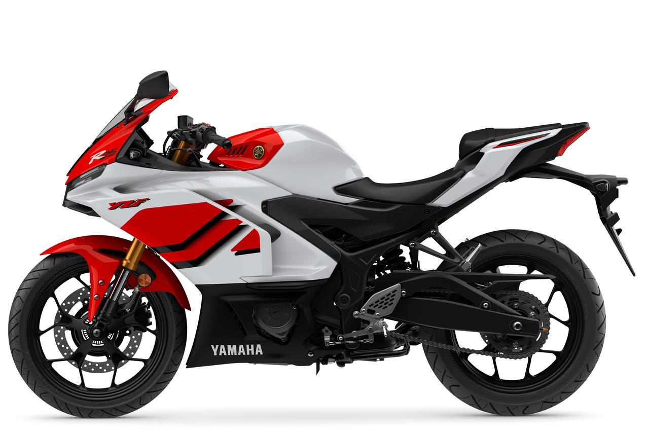 画像 : 2番目の画像 - 【写真4枚】ヤマハ「YZF-R25 70th Anniversary Edition」 - webオートバイ