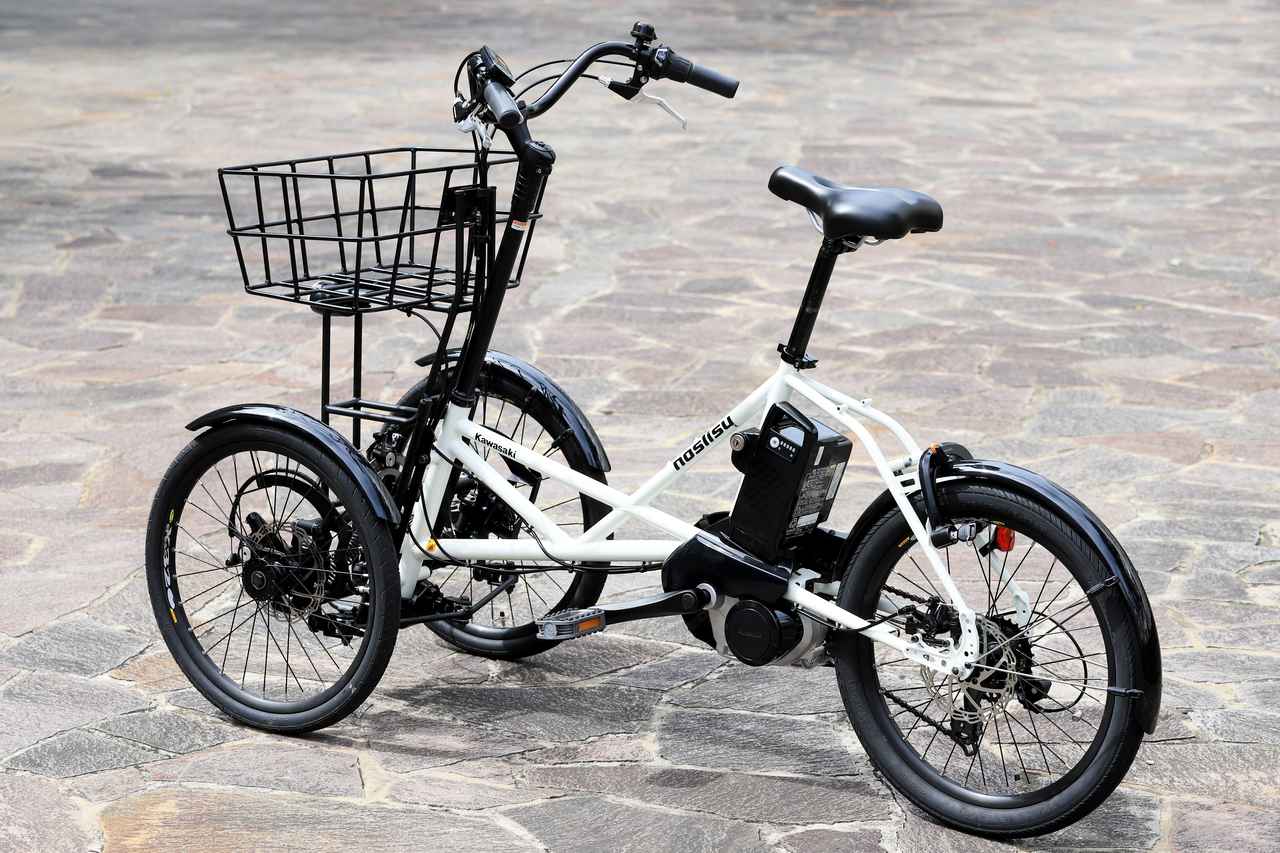 画像2: Kawasaki noslisu 2025年モデル シート高:745mm-905mm 車両重量:31.4kg 税込価格:39万8200円