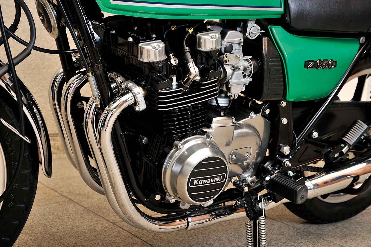 画像: 排気量652ccで最高出力は64PS。このエンジンは高度な技術を投入した意欲作で、後に排気量が拡大され、750ccモデルに活用された。