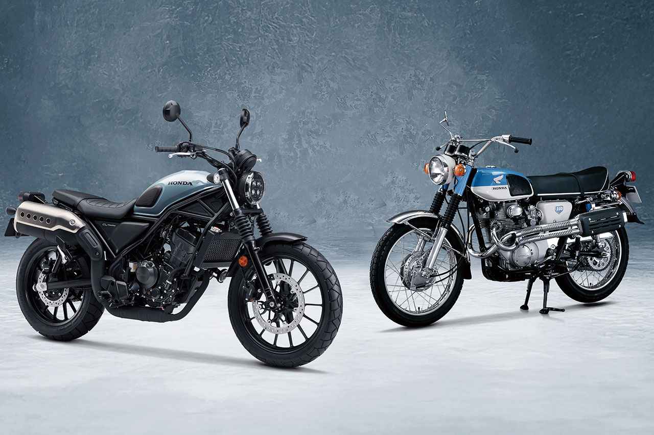 ホンダ「CL250」「CL500」（2026）のルーツは「ドリームCL250」（1968