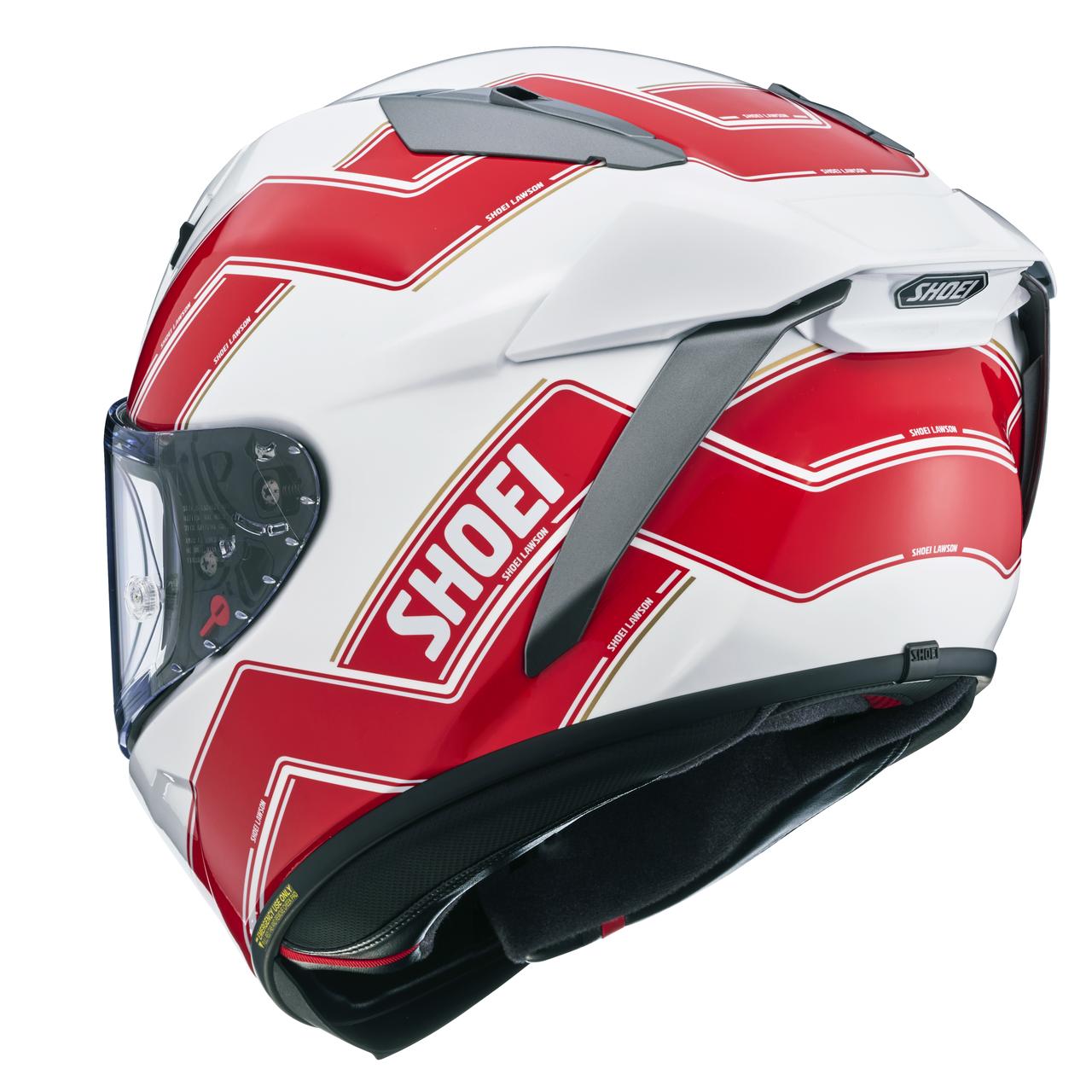 画像1: 【2026年4月発売】SHOEI「X-Fifteen LAWSON」登場！レジェンドライダー、エディ・ローソンのグラフィックを纏う特別モデル