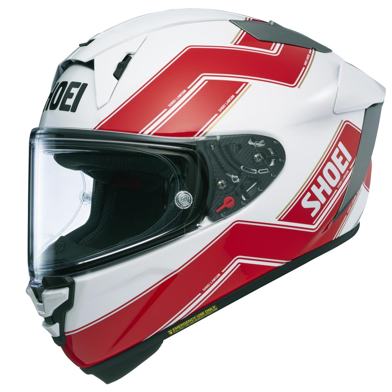 画像: SHOEI X-Fifteen LAWSON 価格：10万3400円 発売：2026年4月