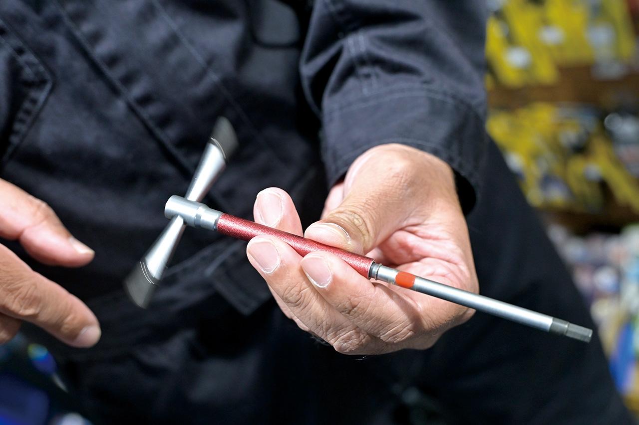 画像: クセになるスムーズなクルクル回転で早回し。