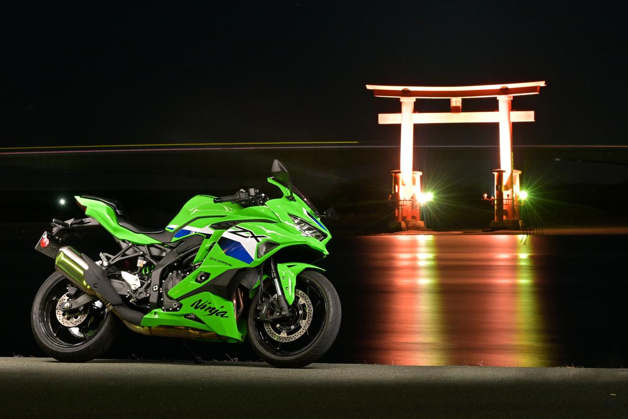 画像: ▲最終的には浜名湖へ。1日の走行距離は443kmだった。一般道の走行時間が長く、肩こりを感じたものの、疲労感は覚悟していたほどではなかった。250cc・4気筒スーパースポーツNinja ZX-25RRは、長距離ツーリングを楽しめるスポーツツアラーとしての側面を持っていると断言したい。