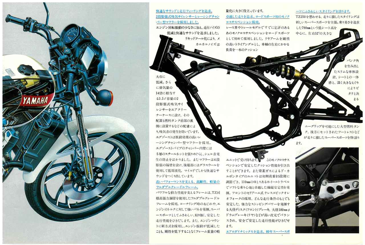画像3: ヤマハ「RZ250」(1980)カタログ写真館