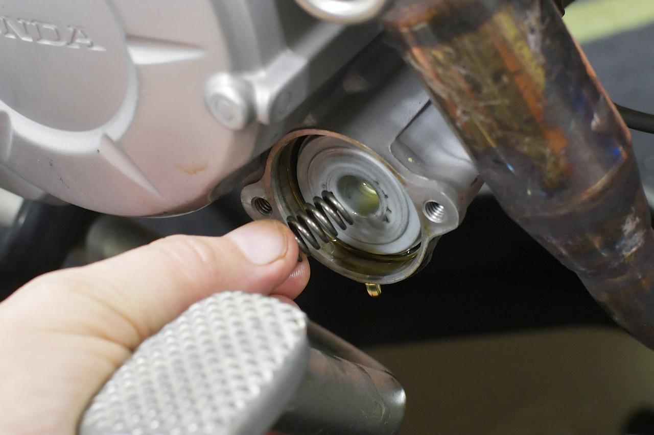 画像13: JA44のオイル＆オイルフィルターを交換していくよ