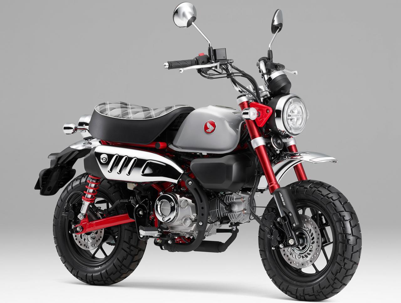 画像: HONDA MONKEY 125 2026年モデル 総排気量：123cc エンジン形式：空冷4ストSOHC2バルブ単気筒 シート高：776mm 車両重量：104kg 発売日：2026年3月6日（金） 税込価格：49万5000円