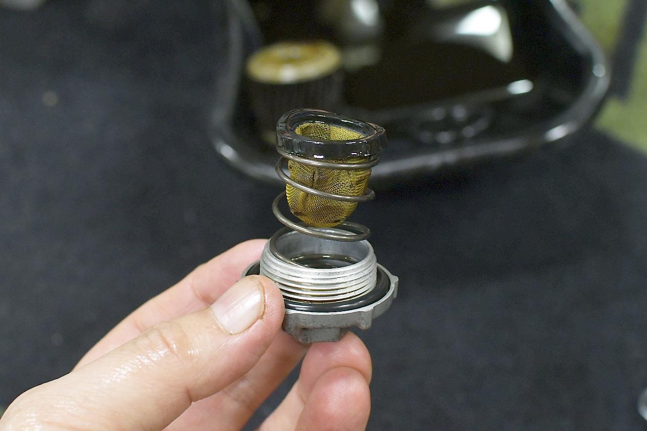 画像18: JA44のオイル＆オイルフィルターを交換していくよ