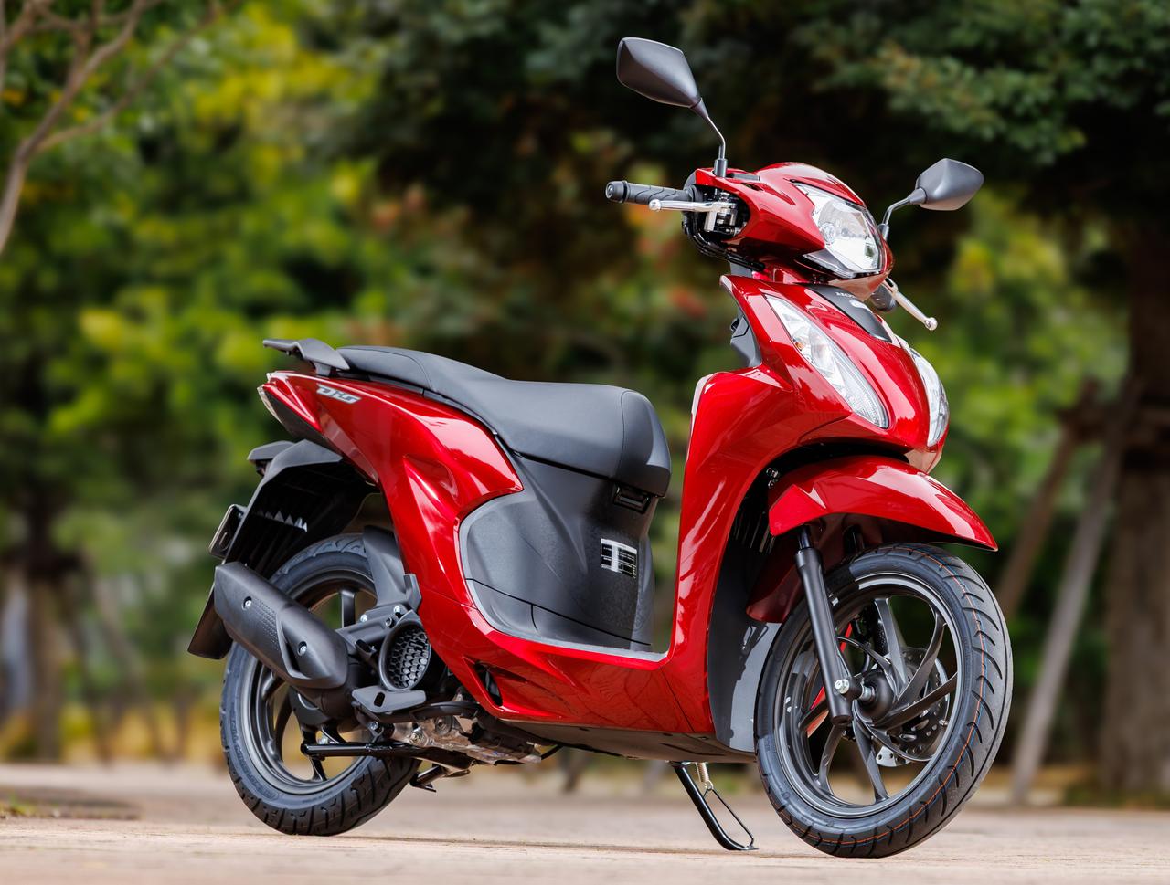 画像: HONDA Dio110 Lite 2026年モデル 総排気量：109cc エンジン形式：空冷4ストSOHC2バルブ単気筒 シート高：745mm 車両重量：95kg 価格：23万9800円 発売日：2025年11月20日