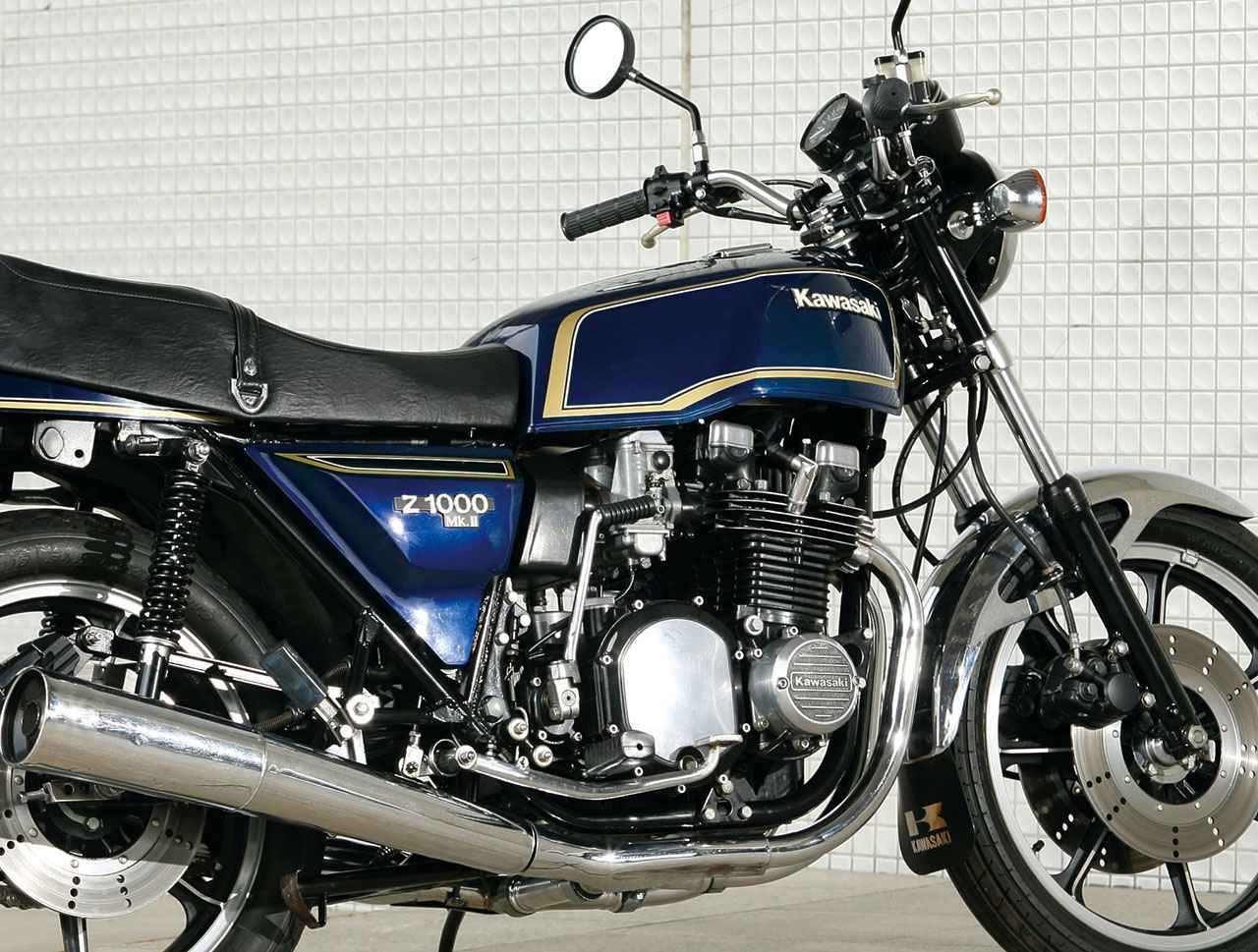 カワサキ「Z1000Mk-II」（1979）｜「丸」から「角」へスタイリング一新