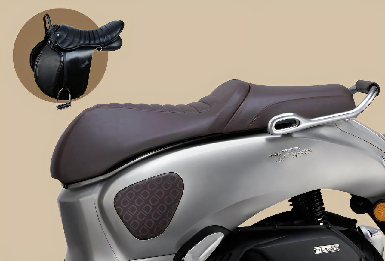 画像12: 【馬術をイメージしたお上品モデル】ホンダ「NWF150」は先進装備テンコ盛りのゴージャススクーター【世界でがんばる!! 日本メーカーの珍車大図鑑 Vol.30】