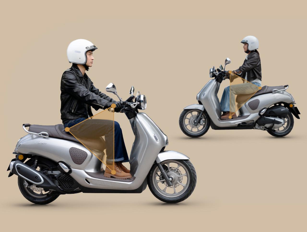 画像15: 【馬術をイメージしたお上品モデル】ホンダ「NWF150」は先進装備テンコ盛りのゴージャススクーター【世界でがんばる!! 日本メーカーの珍車大図鑑 Vol.30】