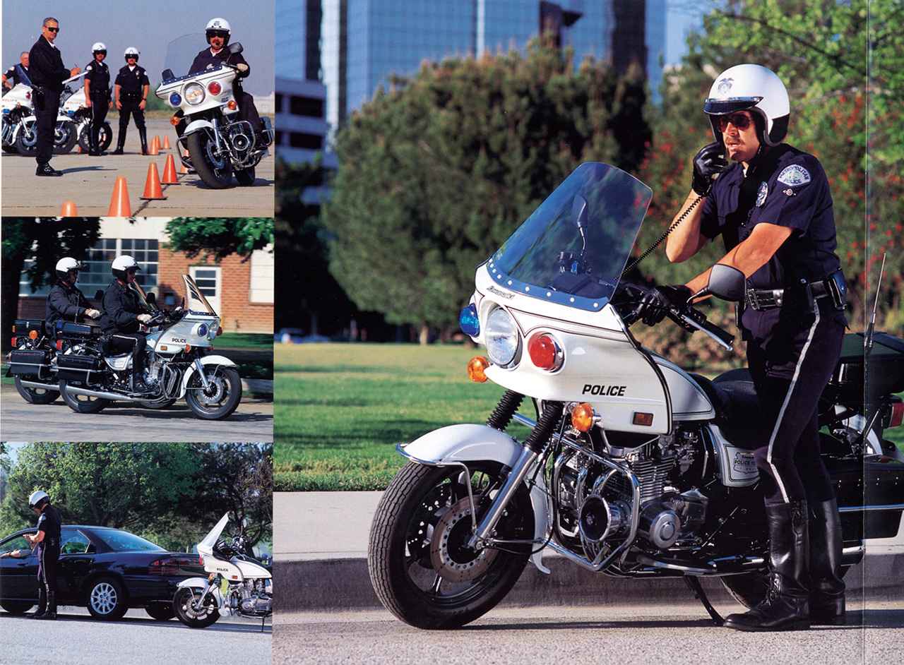 画像 : 9番目の画像 - 【写真9枚】カワサキ「POLICE」（白バイ） - webオートバイ