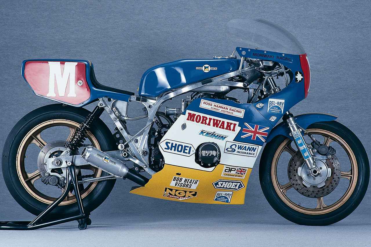 画像: TT-F1用マシンとして初めてアルミフレームを採用したのが、このロジャー・マーシャル車だった。