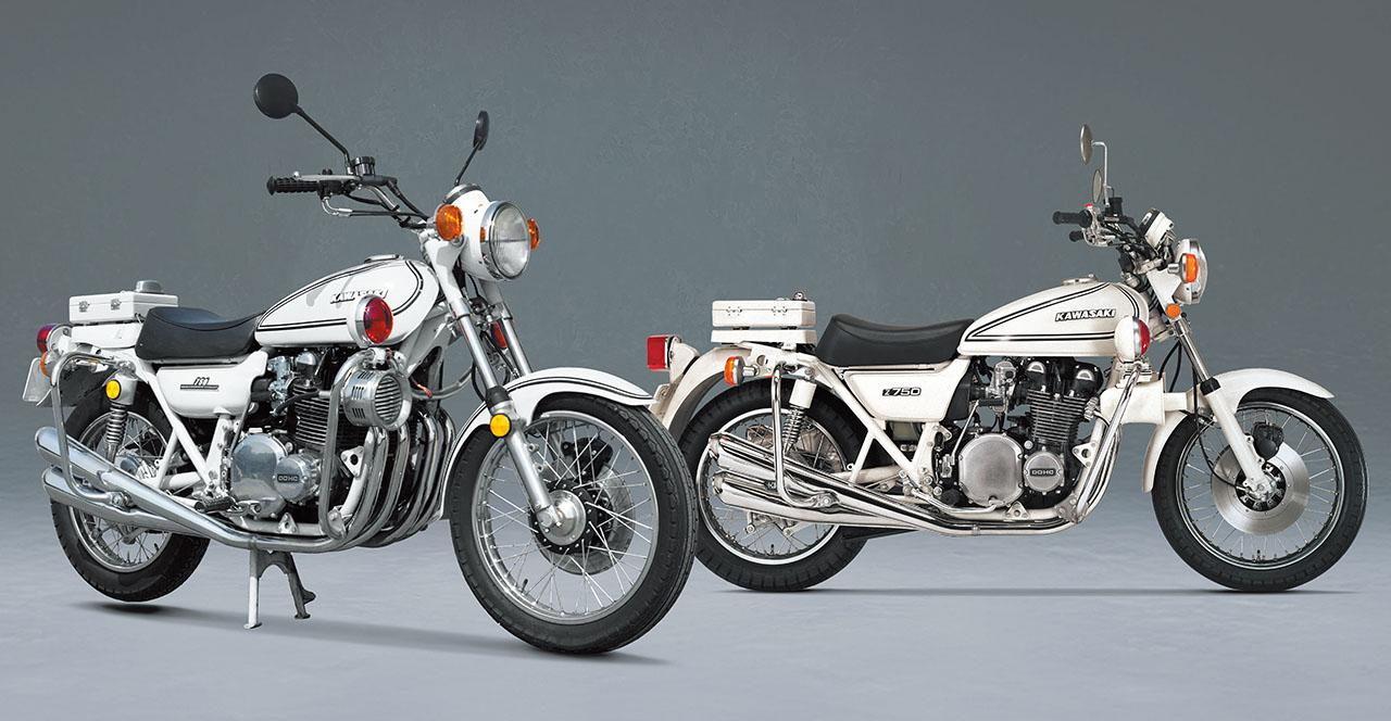 画像 : 1番目の画像 - 【写真9枚】カワサキ「POLICE」（白バイ） - webオートバイ