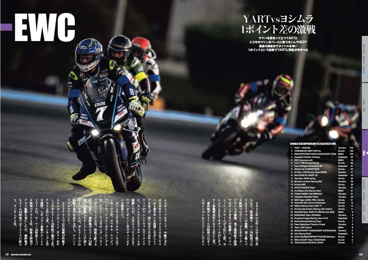 画像5: 【2025年ロードレース完全網羅】MotoGP〜全日本RRまで、一年間の激闘を凝縮した『ROAD RACE YEAR BOOK 2025』好評発売中