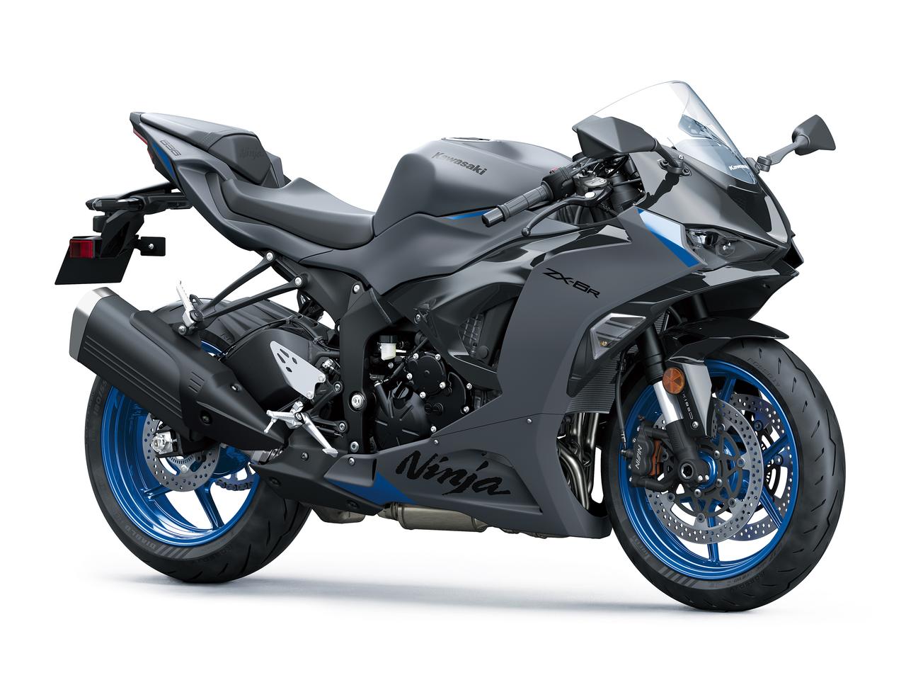 画像: Kawasaki Ninja ZX-6R 2026年モデル 総排気量:636cc エンジン形式:水冷4ストロークDOHC4バルブ並列4気筒 シート高:830mm 車両重量:199kg 発売日:2025年9月27日 税込価格:159万5000円