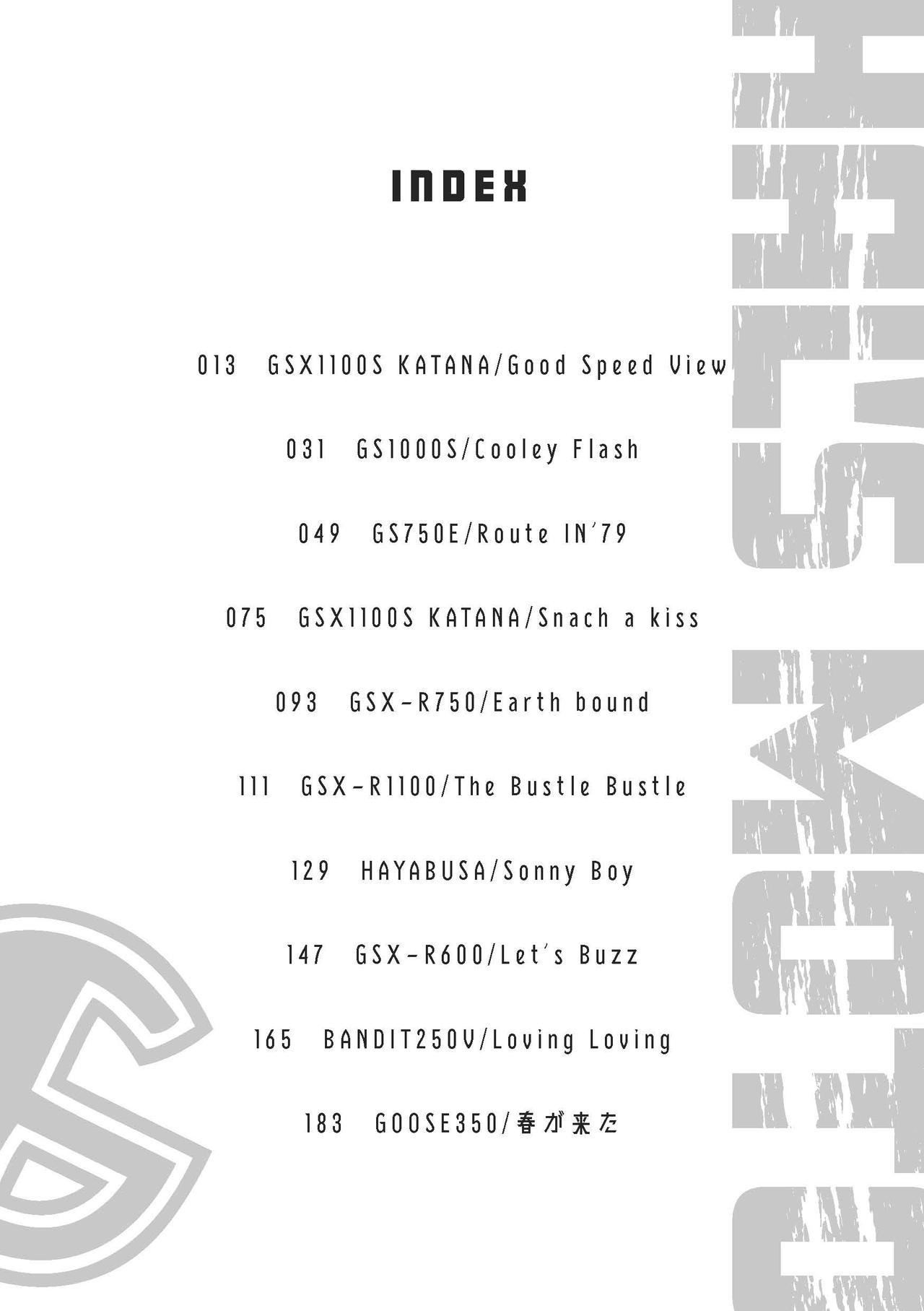 画像2: HAL'S MOTO 6 RIDEX Suzuki 価格:1650円 綴込付録 ポストカード2点付