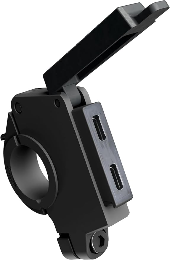 画像: ▶▶▶Amazonはこちら｜価格をチェック デイトナ バイク専用電源 スレンダーUSB Type-C+Type-C（PD3.0/PD3.0）61403 amzn.to