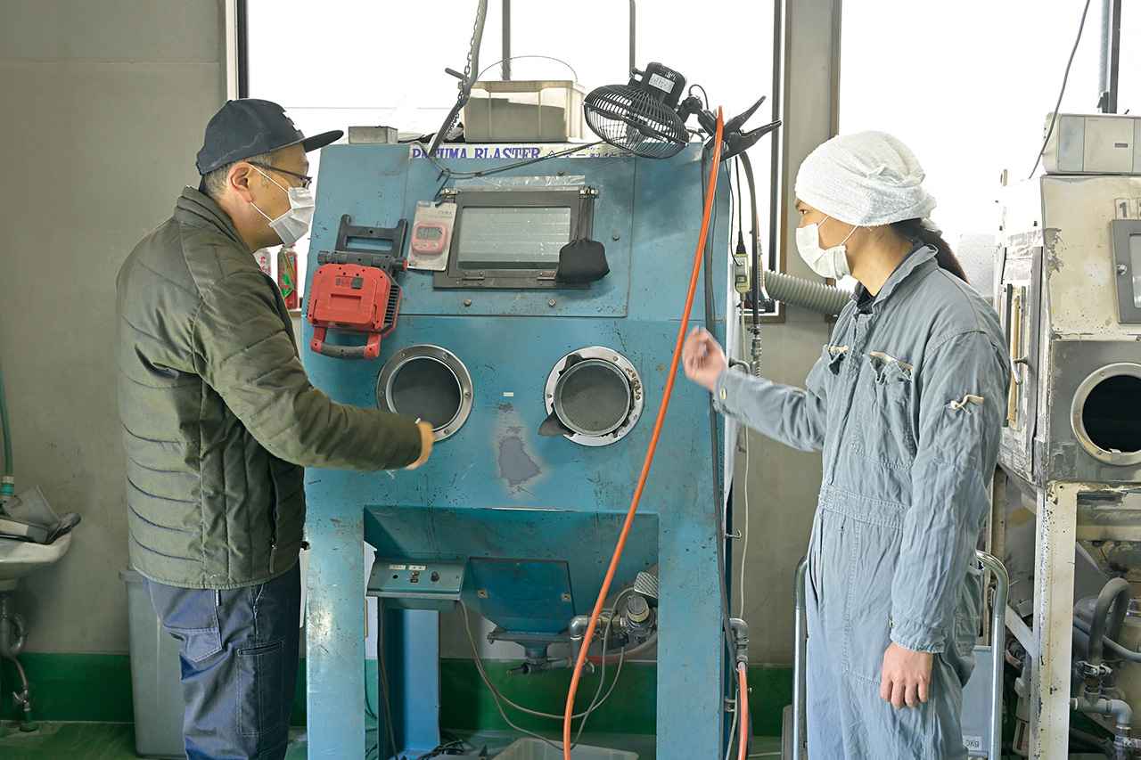 画像 : 4番目の画像 - 【写真38枚】ブラスト加工で〝サビ取り〟大作戦【新橋モーター商会】 - webオートバイ