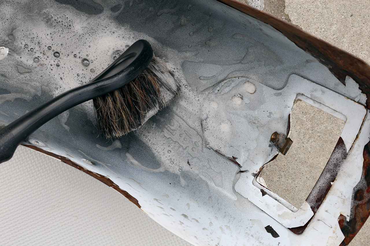 画像 : 13番目の画像 - 【写真38枚】ブラスト加工で〝サビ取り〟大作戦【新橋モーター商会】 - webオートバイ