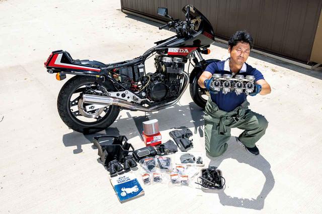 画像: ホンダ CBX750F|初めての旧車がCBXだった