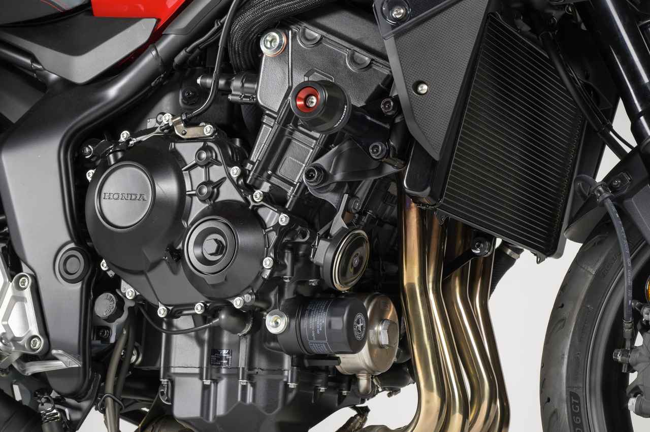 画像9: 【国内初公開!】ホンダがモーターサイクルショーに「CB1000GT」を展示! 旅に誘うアクセサリー装着車を最速撮!