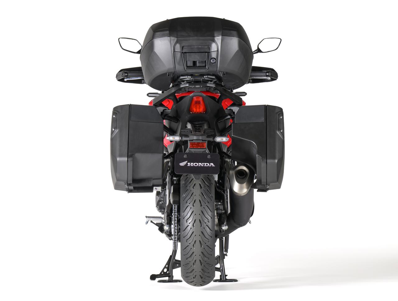 画像4: 【国内初公開!】ホンダがモーターサイクルショーに「CB1000GT」を展示! 旅に誘うアクセサリー装着車を最速撮!