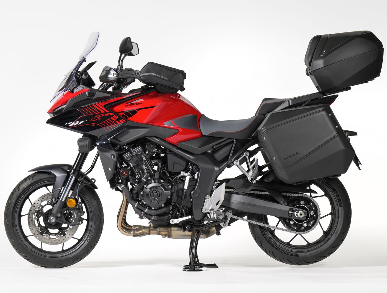 画像6: 【国内初公開!】ホンダがモーターサイクルショーに「CB1000GT」を展示! 旅に誘うアクセサリー装着車を最速撮!