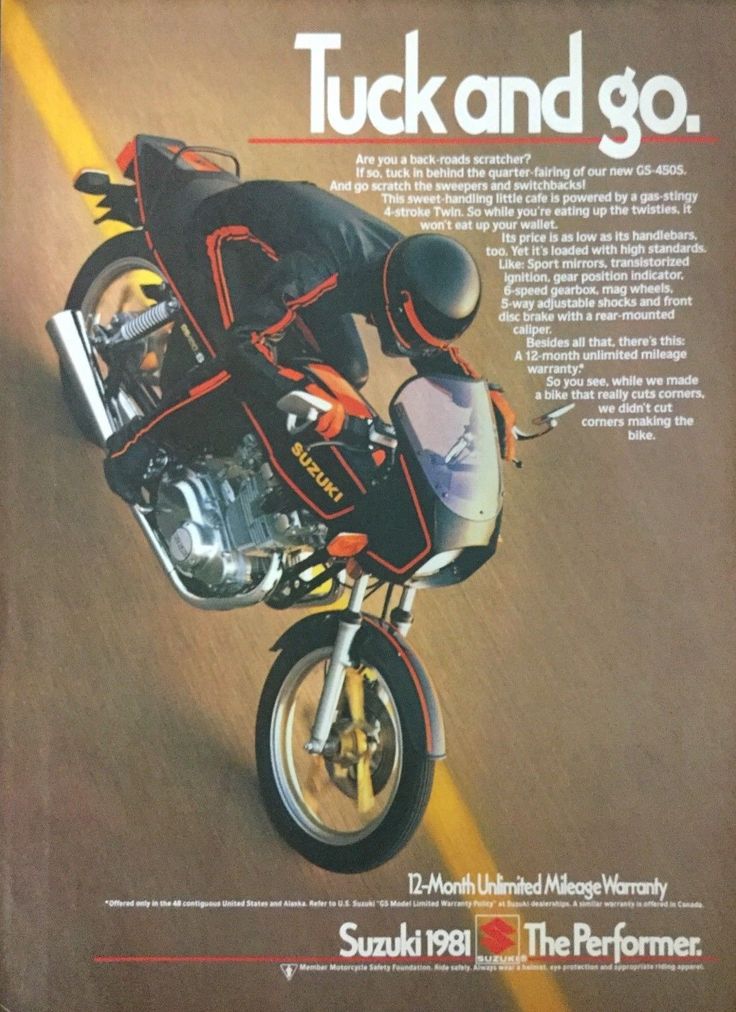 画像: スズキ車初のバーエンドミラー装着車は「GS450S」（1980）