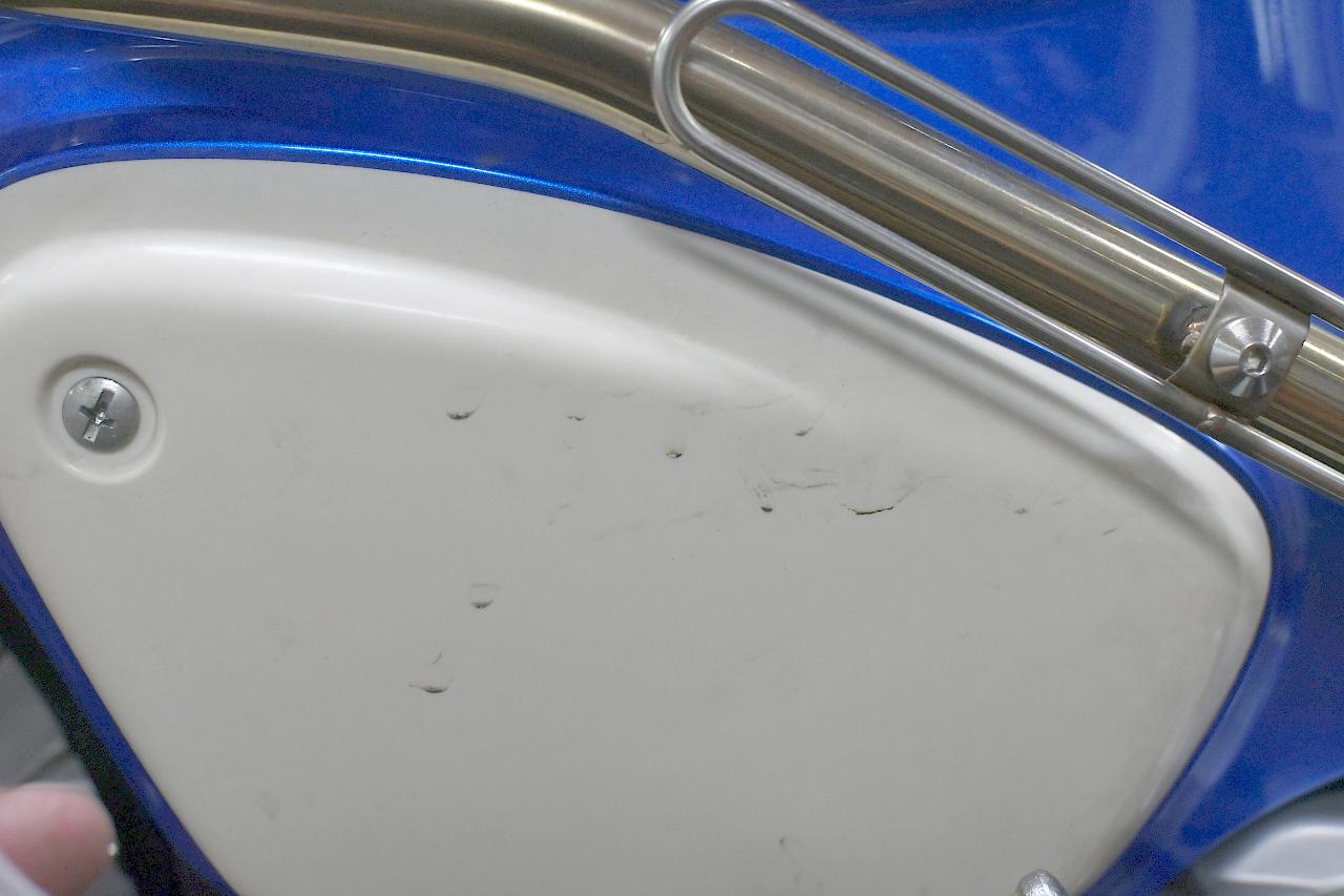 画像2: 汚れのひどい部分を洗浄