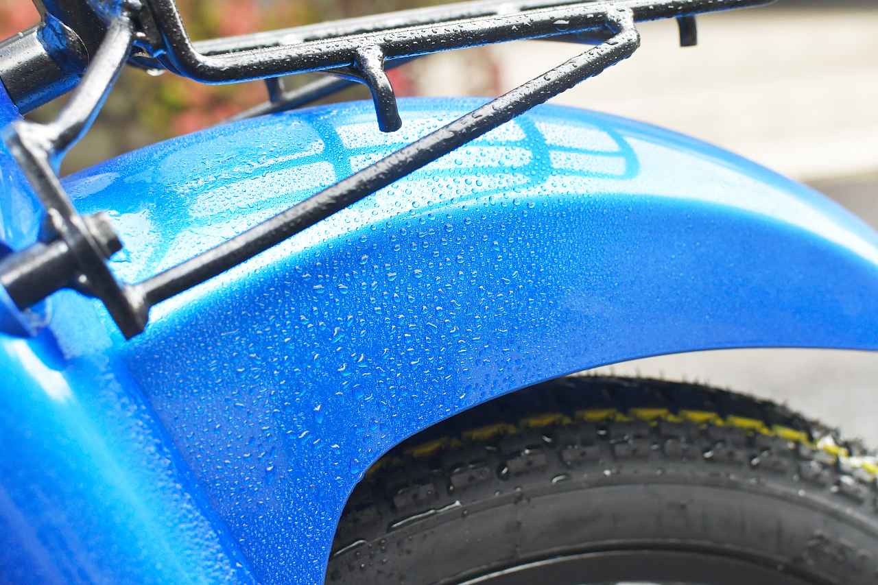 画像5: 洗車完了。ピカピカになったよ