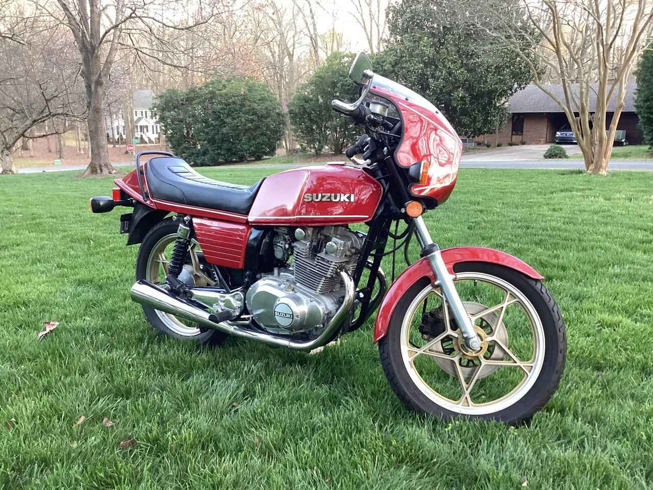 画像: SUZUKI GS450S 1980年 bringatrailer.com