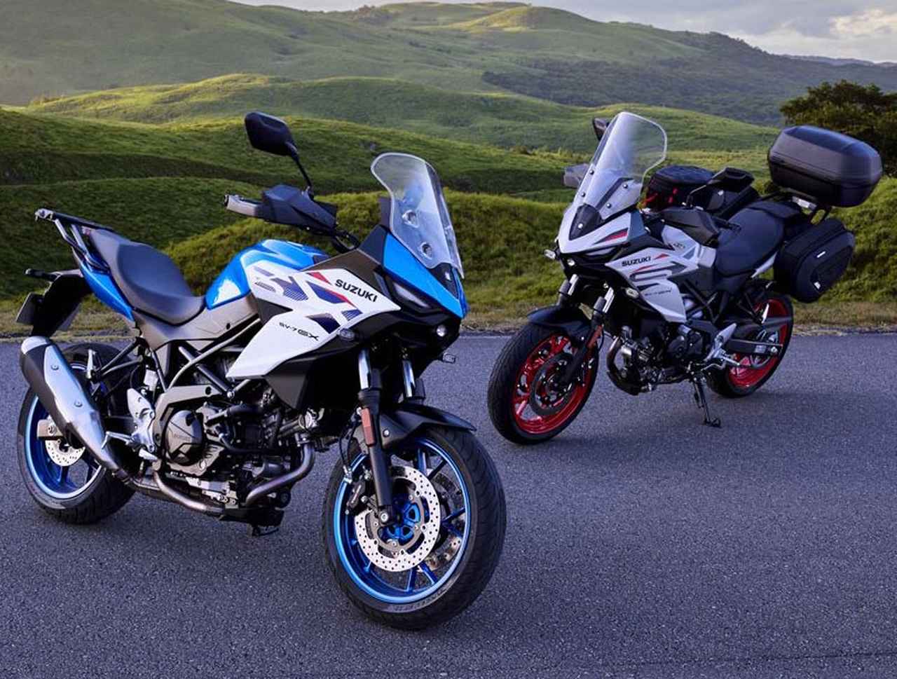 画像: SUZUKI SV-7GX(海外仕様車) 名機SV譲りのVツインスポーツツアラー! 実車は国内初公開だけに必見!